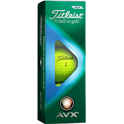 Titleist AVX Golf Balls-Yellow - Yellow - Golf Balls