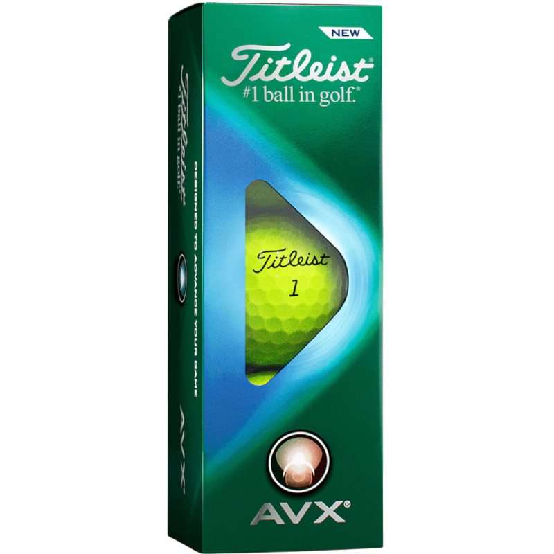 Titleist AVX Golf Balls-Yellow - Yellow - Golf Balls