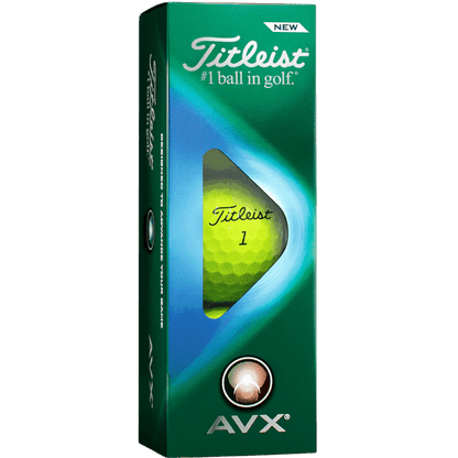 Titleist AVX Golf Balls-Yellow - Golf Balls - SwagWear