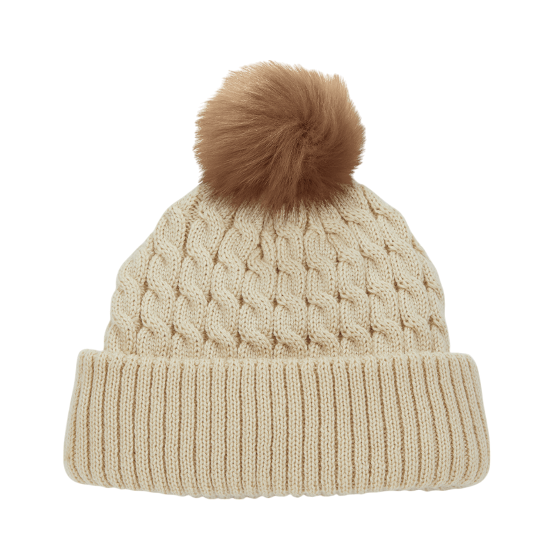 Titleist Cable Knit Pom Pom Hat - Beanies