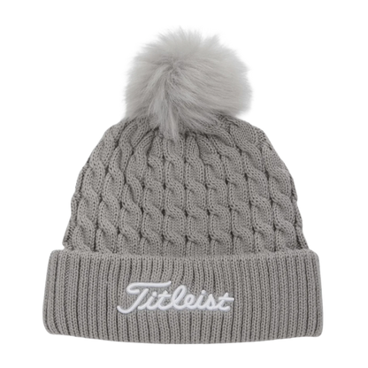 Titleist Cable Knit Pom Pom Hat