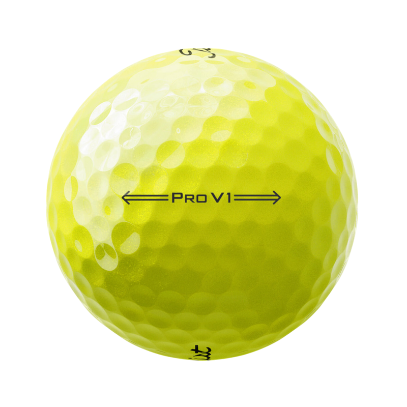 Titleist Pro V1 Golf Balls-Yellow - Yellow - Golf Balls