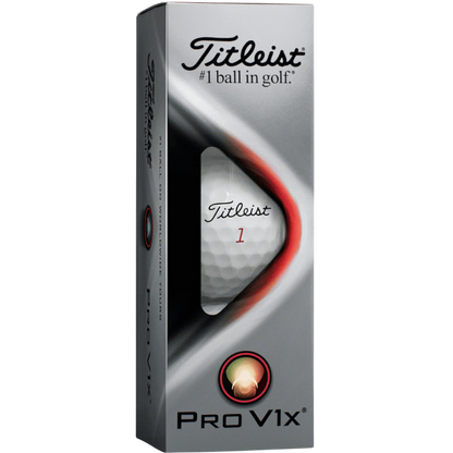 Titleist Pro V1x Golf Balls - White - Golf Balls