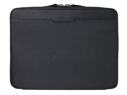 Travis & Wells® Envoy Executive Zipper Close Padfolio - Black - Zippered Padfolios