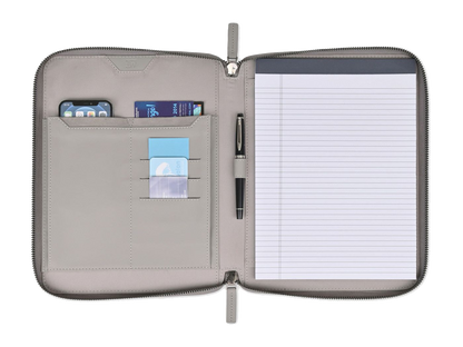 Travis & Wells® Envoy Executive Zipper Close Padfolio - Zippered Padfolios