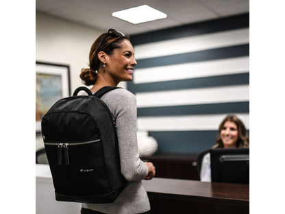 Travis & Wells® Lilah Laptop Backpack - Black - Laptop Backpacks
