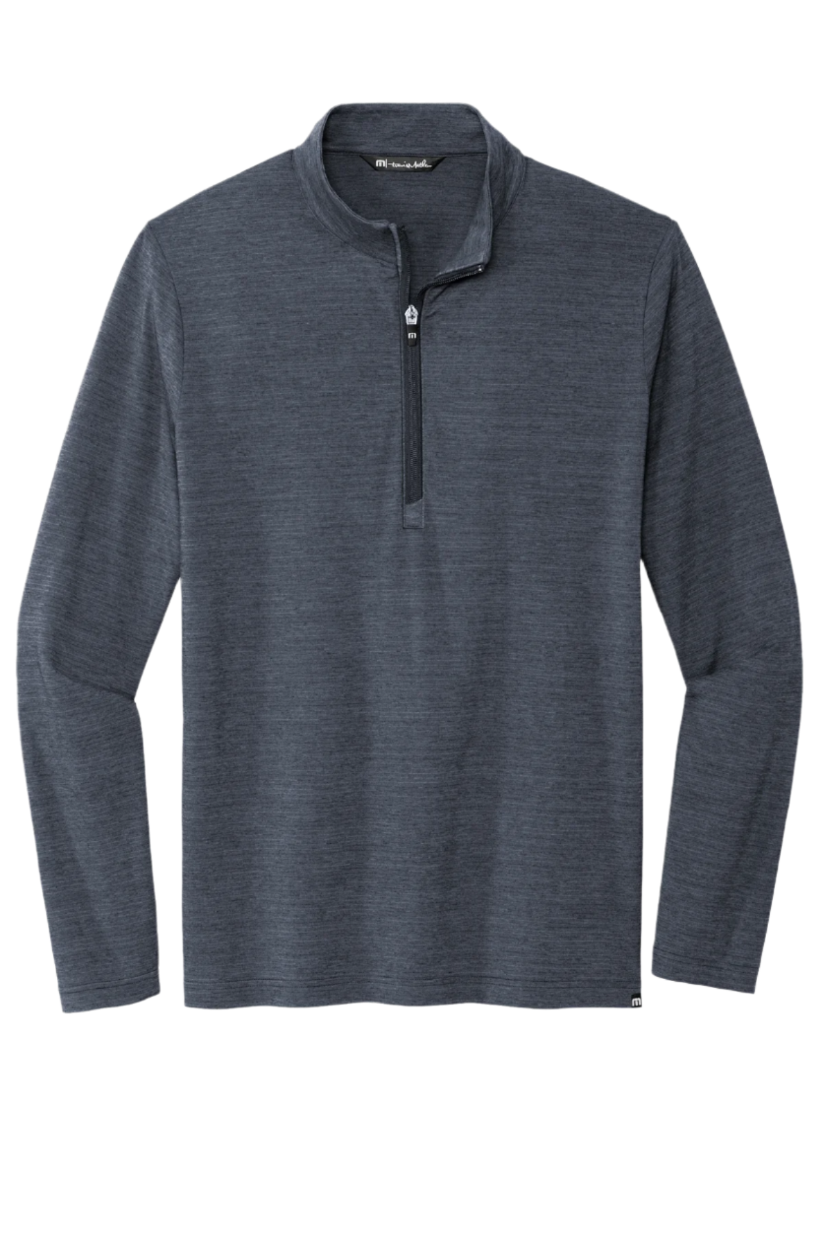 TravisMathew Crestview 1/4-Zip - Vintage Indigo Heather / Mens / S - Pullovers