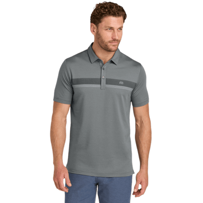 TravisMathew Glenview Stripe Polo - Polos - SwagWear