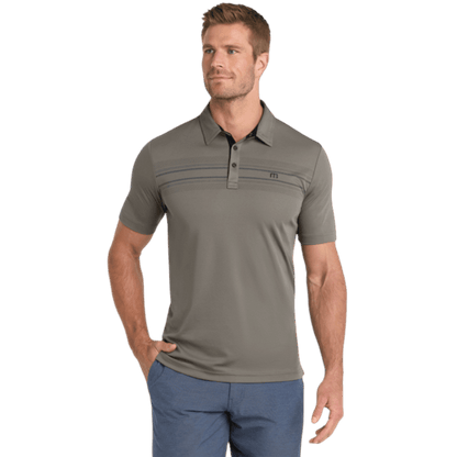 TravisMathew Monterey Chest Stripe Polo - Polos - SwagWear