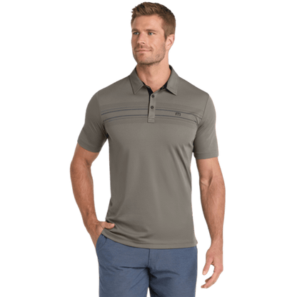 TravisMathew Monterey Chest Stripe Polo - Polos - SwagWear