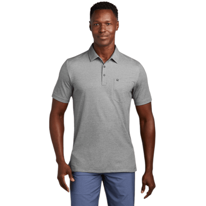 TravisMathew Oceanside Heather Pocket Polo - Polos - SwagWear