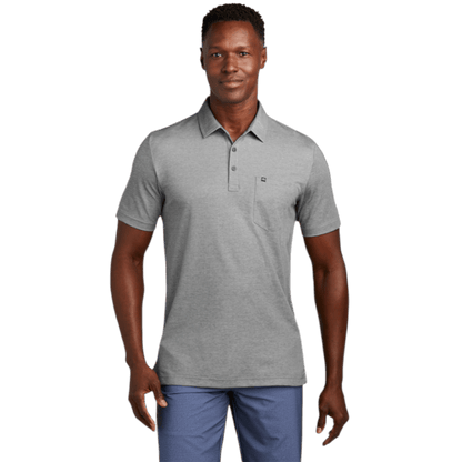 TravisMathew Oceanside Heather Pocket Polo - Polos - SwagWear