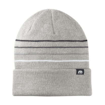 TravisMathew Striped Cuffed Beanie - Beanies - SwagWear