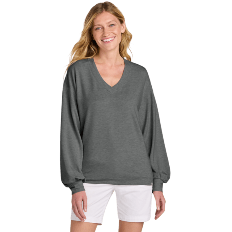 TravisMathew Women’s Long Weekend V - Neck - T-Shirts - SwagWear