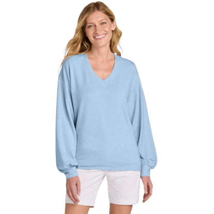 TravisMathew Women’s Long Weekend V - Neck - T-Shirts - SwagWear