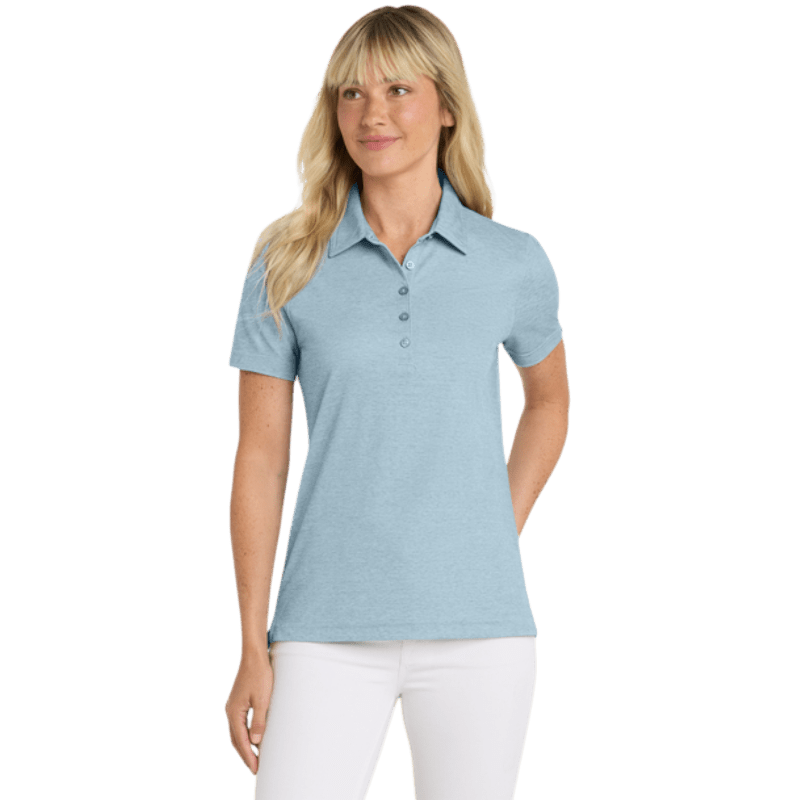 TravisMathew Women's Oceanside Heather Polo - Polos - SwagWear