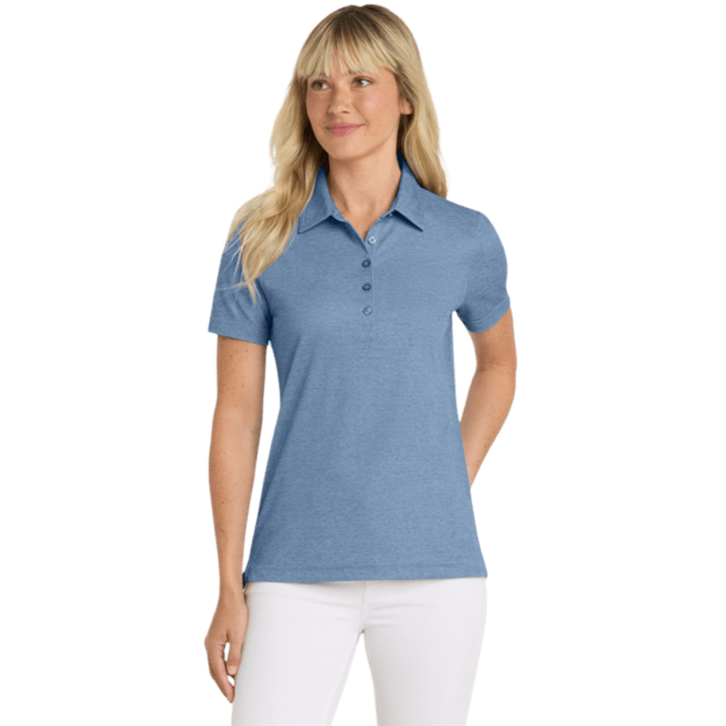 TravisMathew Women's Oceanside Heather Polo - Polos - SwagWear