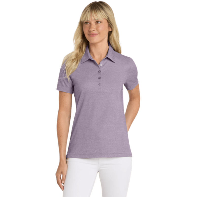 TravisMathew Women's Oceanside Heather Polo - Polos - SwagWear
