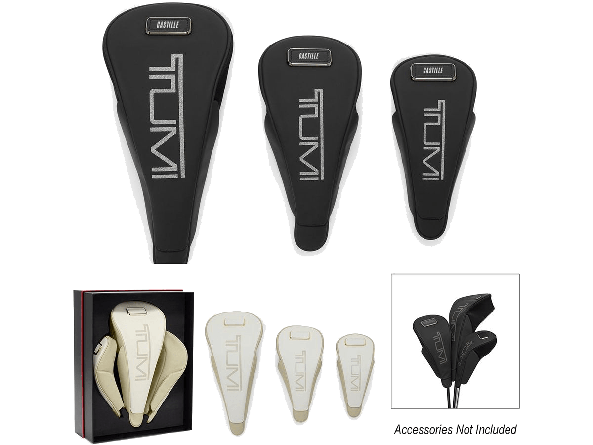 TUMI Sport 3 Pack Golf Club Cover Set - Golf Accessories - SwagWear