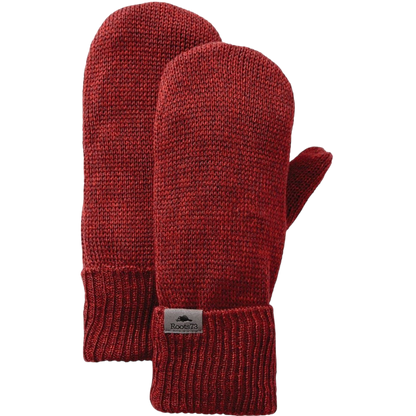 Unisex Maplelake Roots73 Mittens - Dark Red Heather / S - Gloves