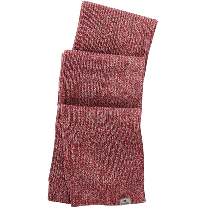 Unisex RAVENLAKE Roots73 Knit Scarf - Dark Red Heather - Scarves