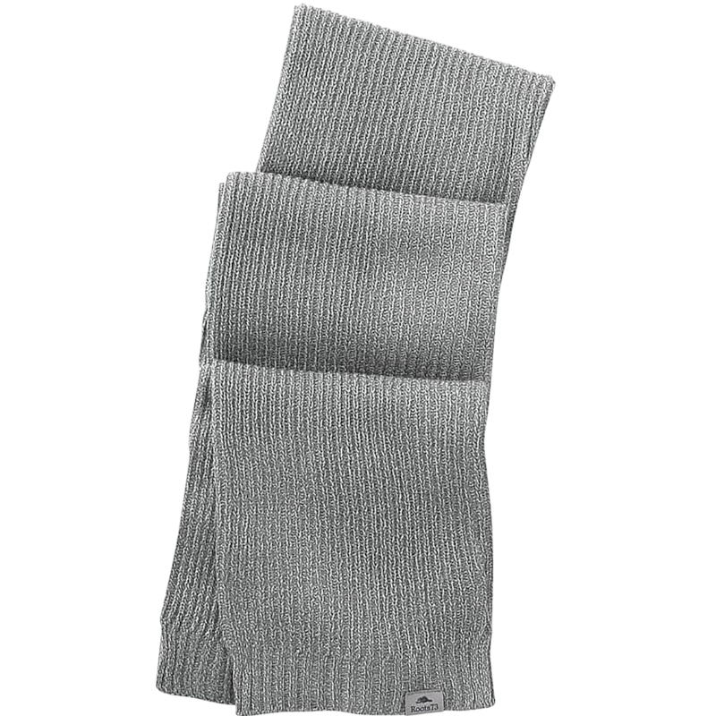 Unisex RAVENLAKE Roots73 Knit Scarf - Grey Mix - Scarves