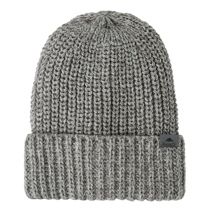Unisex SHELTY Roots73 Knit Beanie - Grey Mix - Beanies