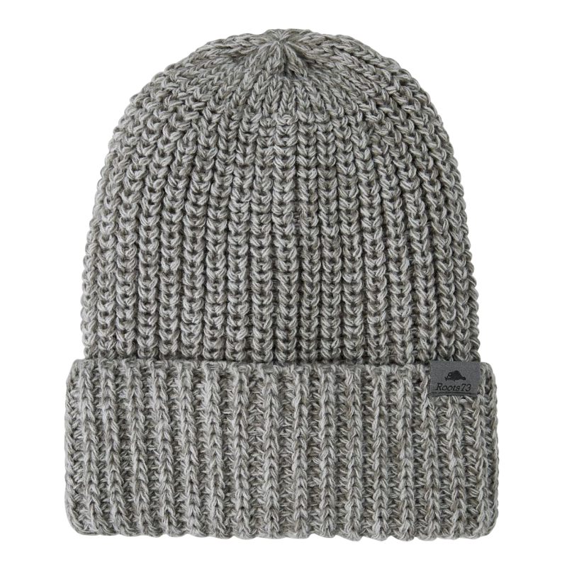 Unisex SHELTY Roots73 Knit Beanie - Grey Mix - Beanies