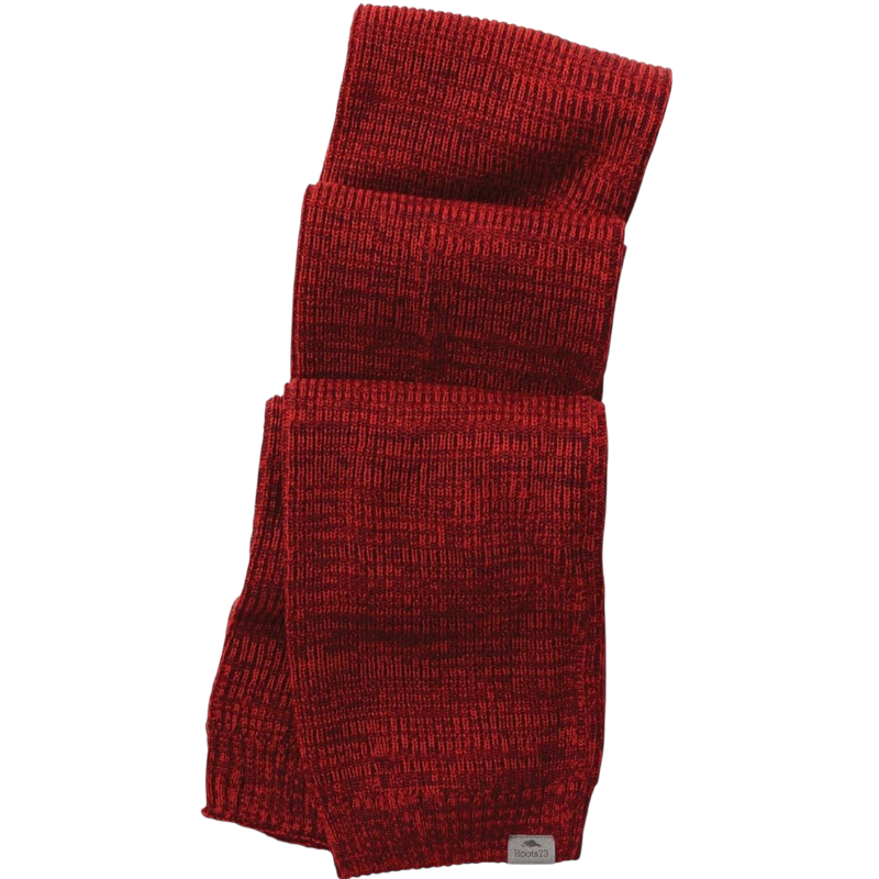 Unisex Wallace Roots73 Knit Scarf - Dark Red Heather - Scarves