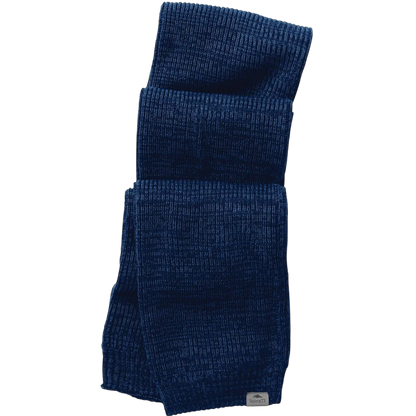 Unisex Wallace Roots73 Knit Scarf - Ink Blue Heather - Scarves