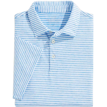 Vineyard Vines Men's Blank Heathered Winstead Stripe Sankaty Polo