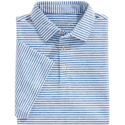 Vineyard Vines Men's Blank Heathered Winstead Stripe Sankaty Polo