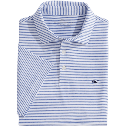 Vineyard Vines Men's Bradley Stripe Signature Sankaty Polo - Polos - SwagWear