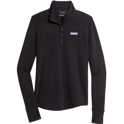 Vineyard Vines Women's Dreamcloth Relaxed Shep Quarter-Zip - Pullovers - SwagWear