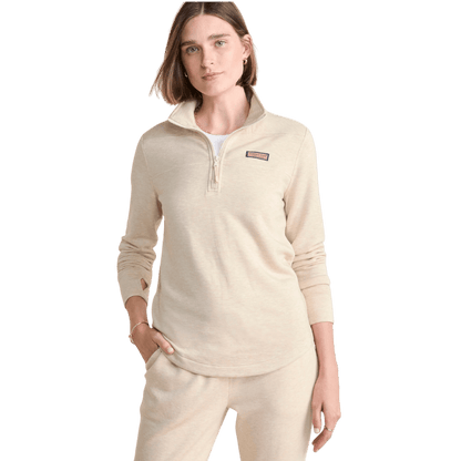 Vineyard Vines Women's Dreamcloth Relaxed Shep Quarter-Zip - Pullovers - SwagWear