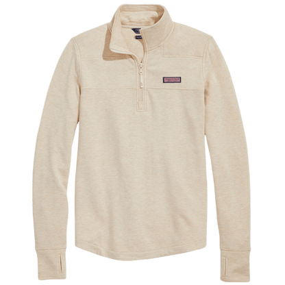 Vineyard Vines Women's Dreamcloth Relaxed Shep Quarter-Zip - Pullovers - SwagWear