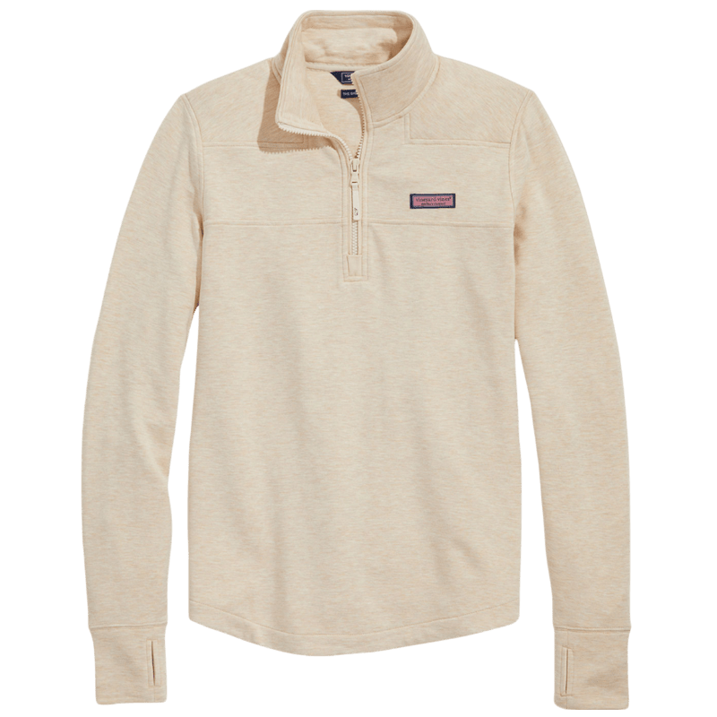 Vineyard Vines Women's Dreamcloth Relaxed Shep Quarter-Zip - Pullovers - SwagWear