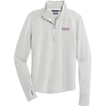 Vineyard Vines Women's Dreamcloth Relaxed Shep Quarter-Zip - Pullovers - SwagWear