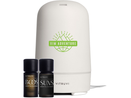 Vitruvi Glow Diffuser and Essential Oils Bundle Set - Diffusers