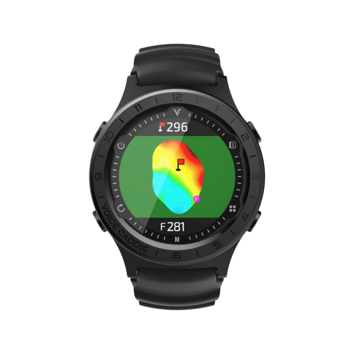 Voice Caddie Hybrid Golf GPS Watch w/ Green Undulation and Slope - GPS - SwagWear