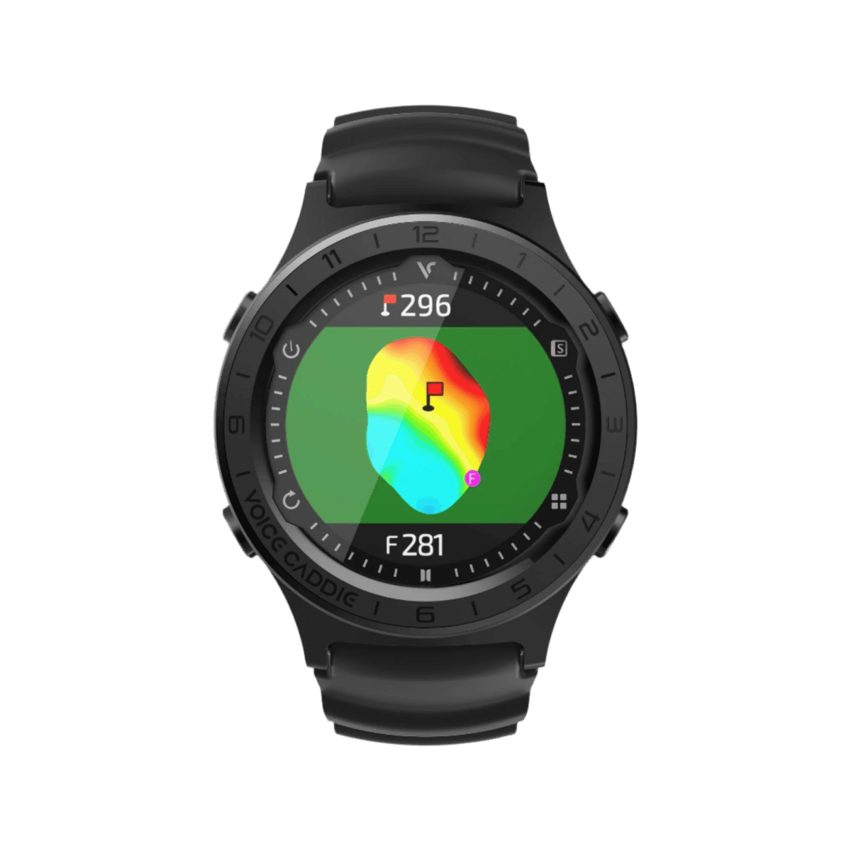 Voice Caddie Hybrid Golf GPS Watch w/ Green Undulation and Slope - GPS - SwagWear