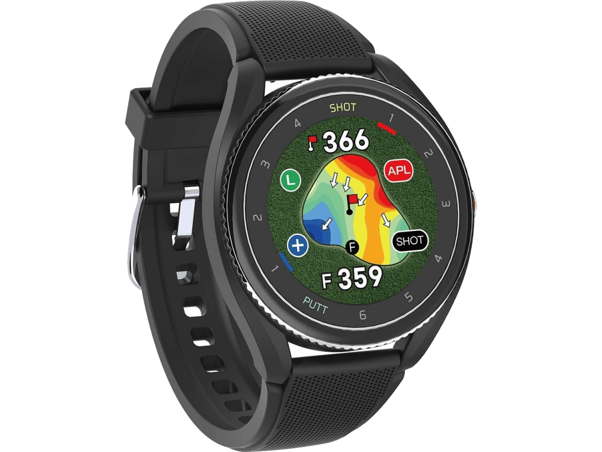 Voice Caddie Hybrid Golf GPS Watch w/ Green Undulation and Slope - GPS - SwagWear
