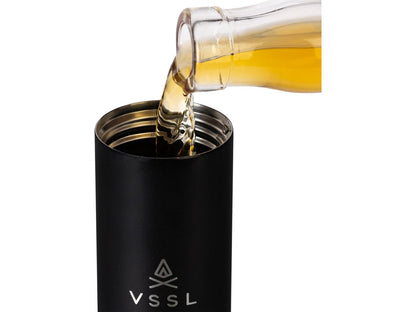 VSSL Insulated Flask - Black - Flasks