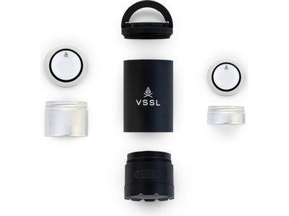 VSSL Mini Stash Speaker - Black - Flasks