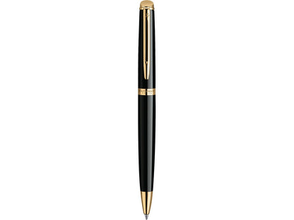 Waterman Hemisphere Ballpoint - Blue Ink - Black - Gold Trim - Ballpoint Pens