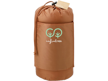 Wave Recycled Insulated Outdoor Blanket - Brown - Outdoor Blankets