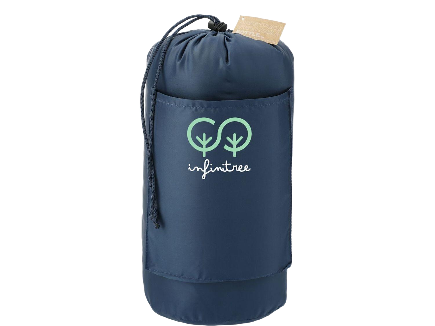 Wave Recycled Insulated Outdoor Blanket - Navy - Outdoor Blankets