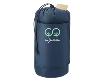 Wave Recycled Insulated Outdoor Blanket - Navy - Outdoor Blankets
