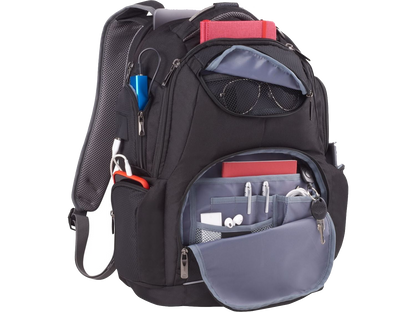 Wenger Odyssey TSA Recycled 17’’ Computer Backpack - Black - Laptop Backpacks