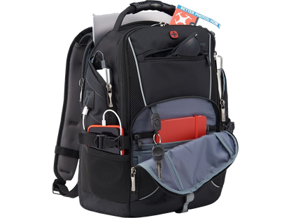 Wenger Pro II 15’’ Computer Backpack - Black - Laptop Backpacks